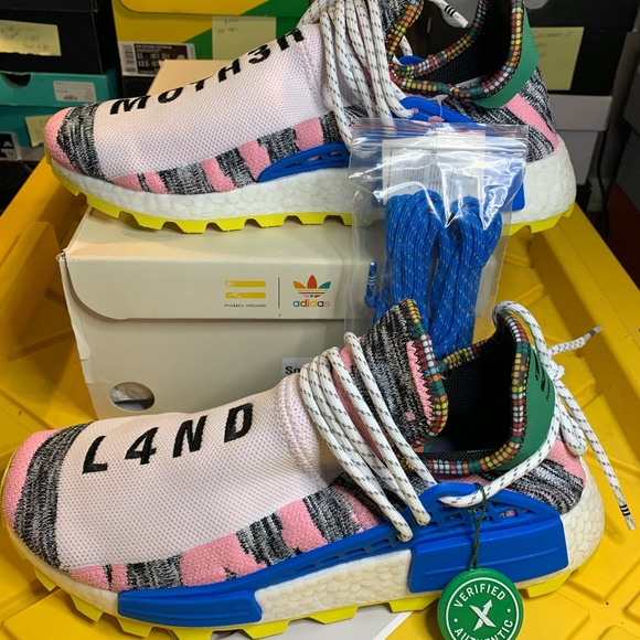 adidas Shoes - Pharrell Williams x Adidas HU NMD 'Solar Pack Moth
